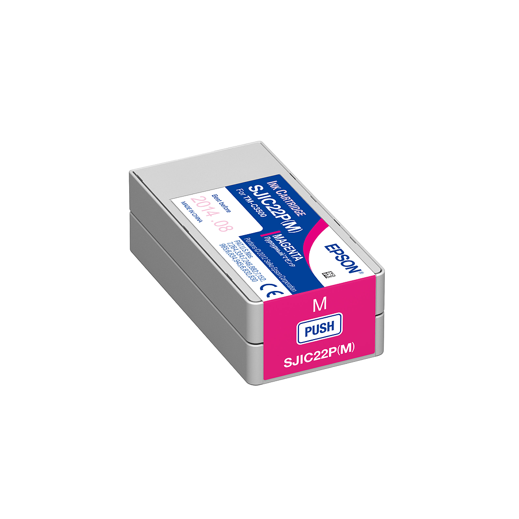 Epson ColorWorks C3500 Magenta Ink Cartridge C33S020582 SJIC22P(M)