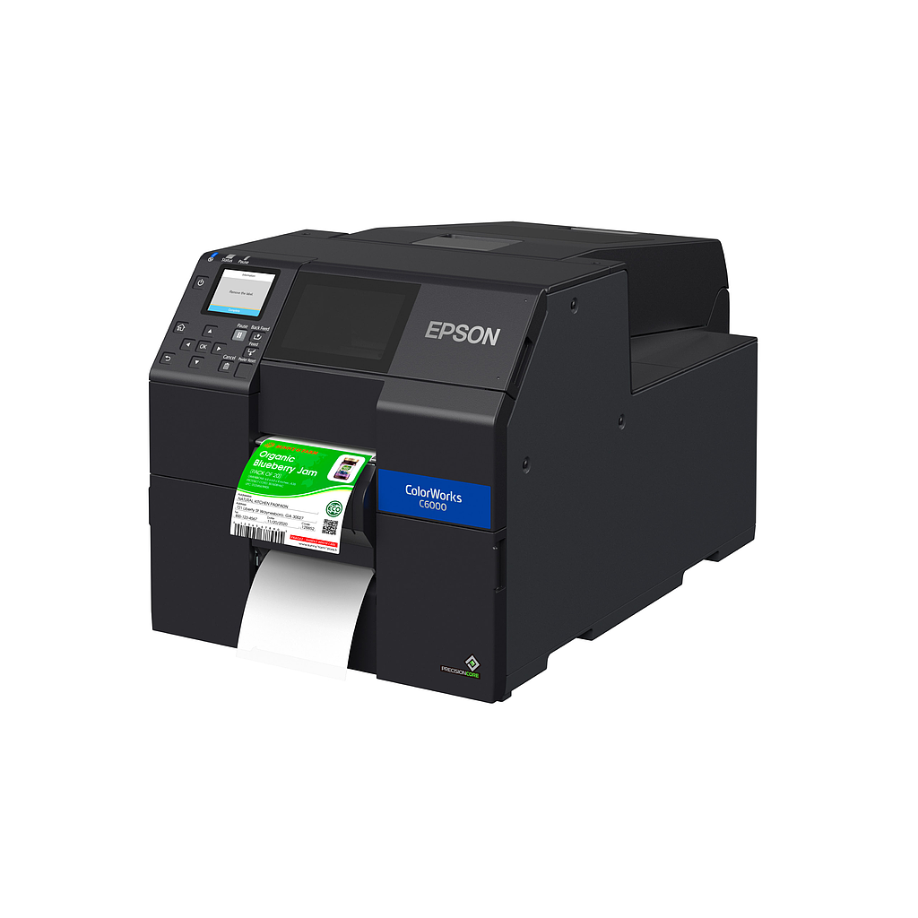 Epson ColorWorks C6000P {MATTE} (CW C6000P C31CH76A9961) 4" COLOR LABEL PRINTER-PEELER {$1,000 INSTANT REBATE}