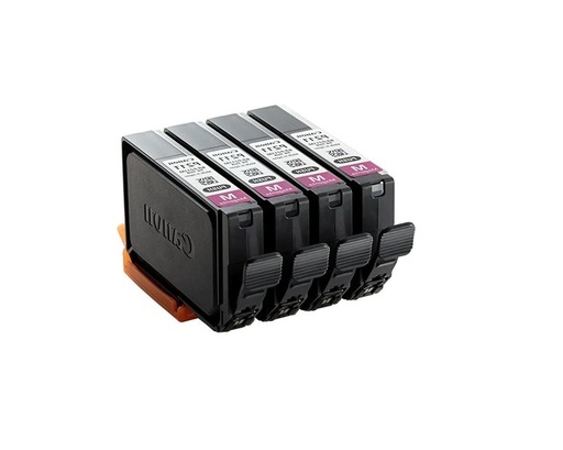 CANON 9042B004AA BJI-P321M MAGENTA INK TANK {Pack of 4 Ink Cartridges} (LX-P1300)