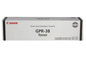 [3766B003AA] GPR-38 BLACK TONER (iRA6575i/DX6780i SERIES) CANON 3766B003AA (OEM)